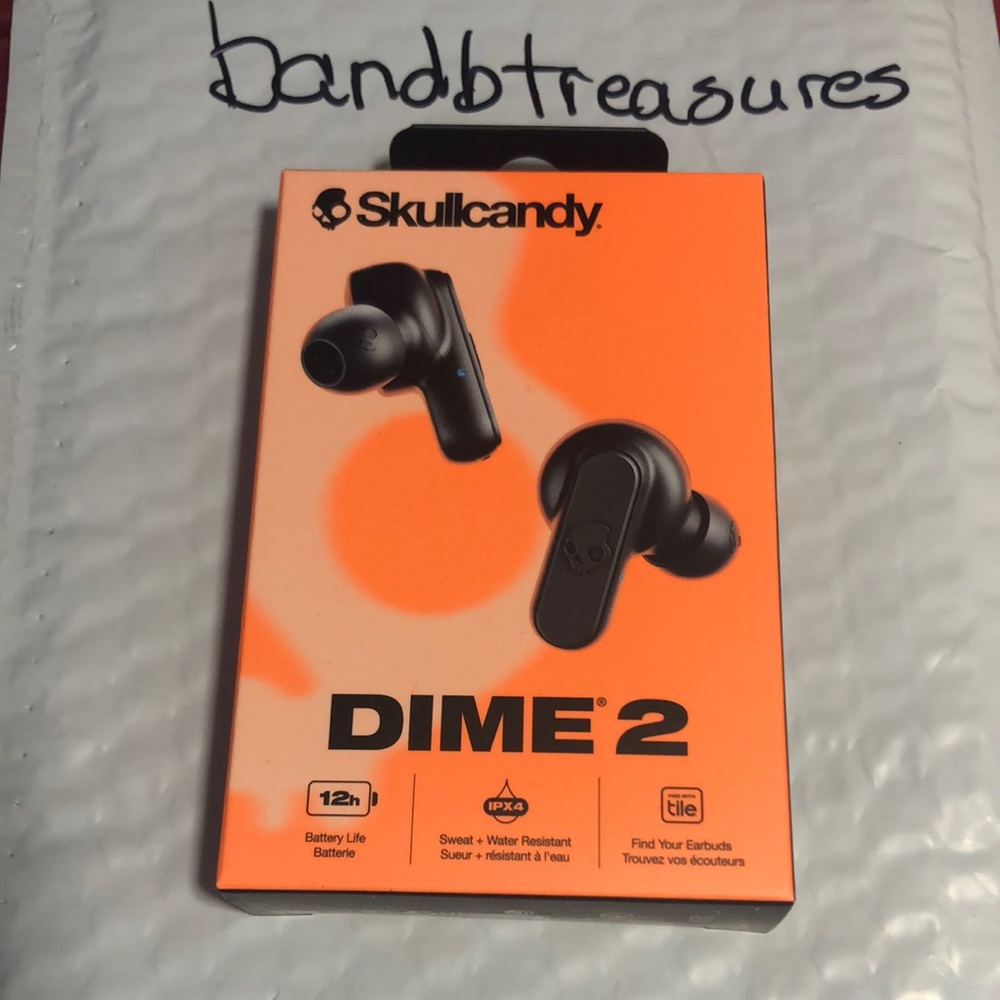 Skullcandy Dime 2 Wireless Earbuds - Black